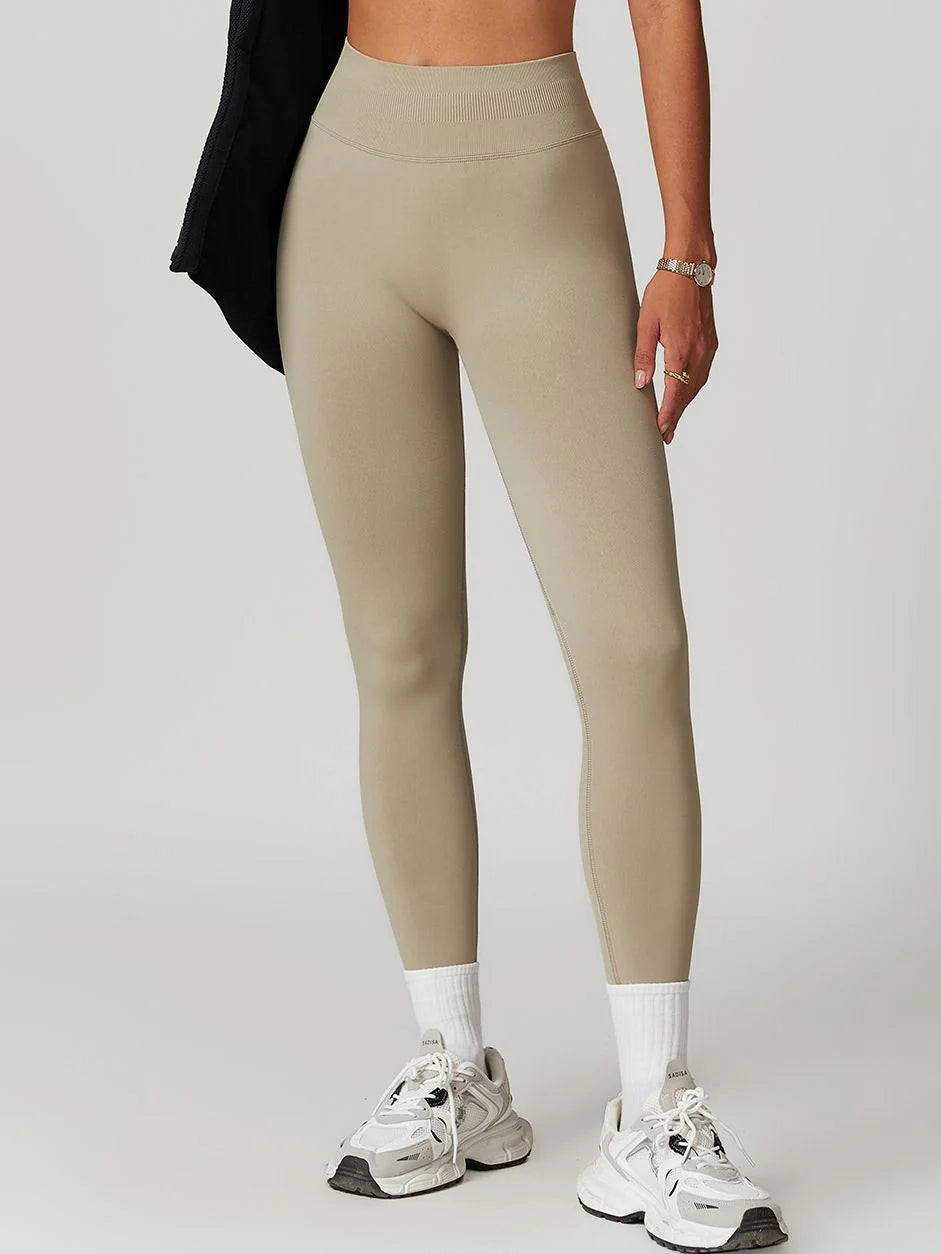 Leggings Taille Haute Sans Coutures - La Plume Air Club