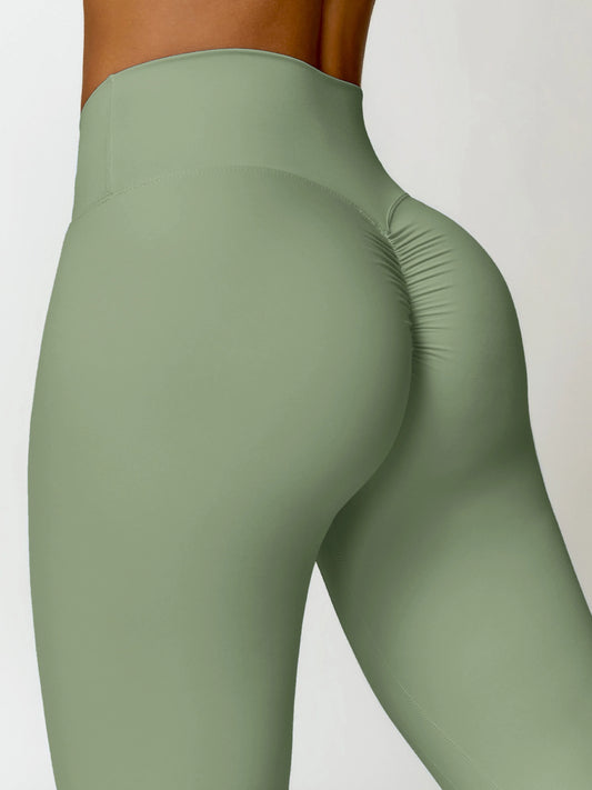 Legging taille haute effet scrunch - La Plume Air Club
