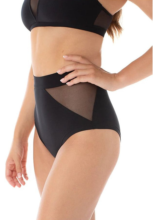 Short Monica en maille Noir - Dragonfly